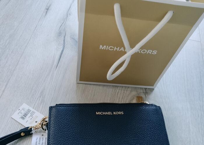 Grajewo ogłoszenia: sprzedam portfel michael kors kolor granatowy nowy z metką