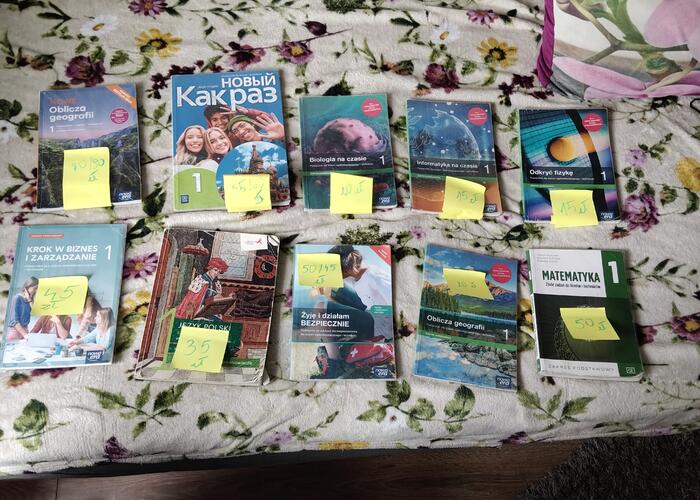 Grajewo ogłoszenia: Sprzedam książki do liceum/technikum do klasy 1  (najlepiej...