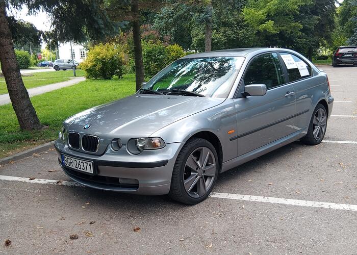 Grajewo ogłoszenia: BMW E46 compakt 318ti klimatyzacja,gaz,automat