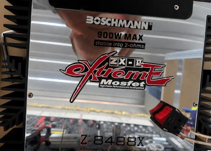 Grajewo ogłoszenia: Na sprzedaż wzmacniacz samochodowy Boschmann ZX-II Extreme Mosfet...